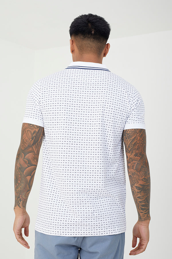 OPTIC WHITE/NAVY