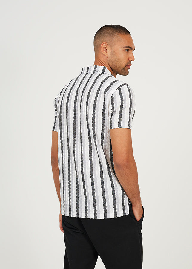 WHITE/BLACK/LT BLUE