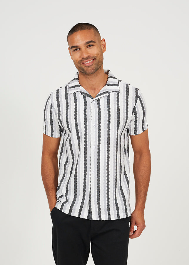 WHITE/BLACK/LT BLUE
