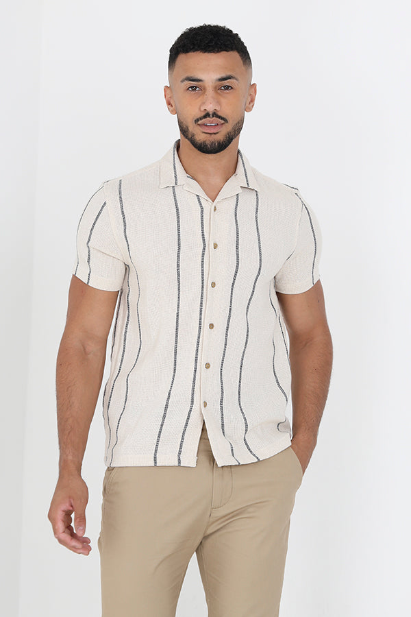 ECRU/NAVY