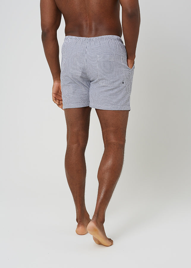 CHARC/ ECRU STRIPE