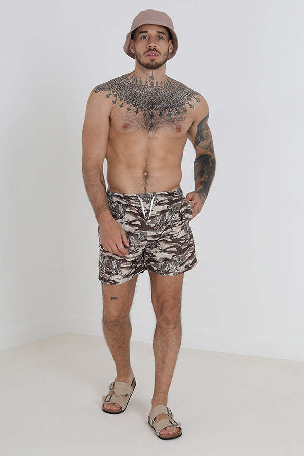KHAKI CAMO PRINT