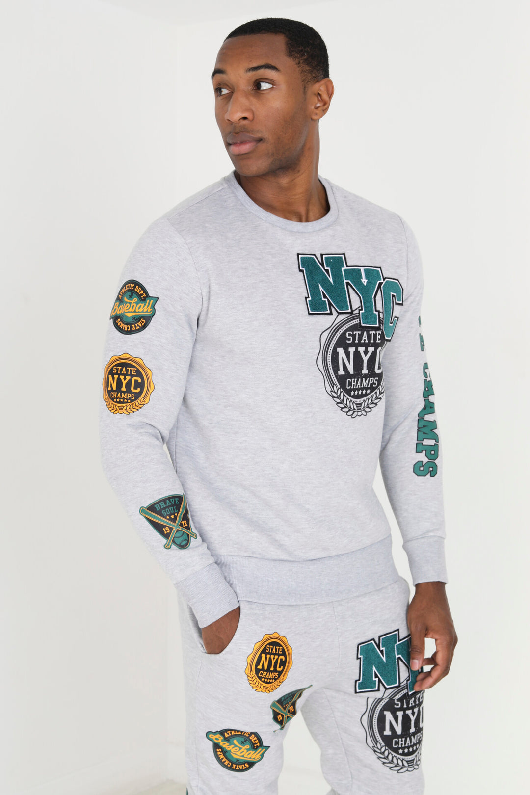 LIGHT GREY MARL
