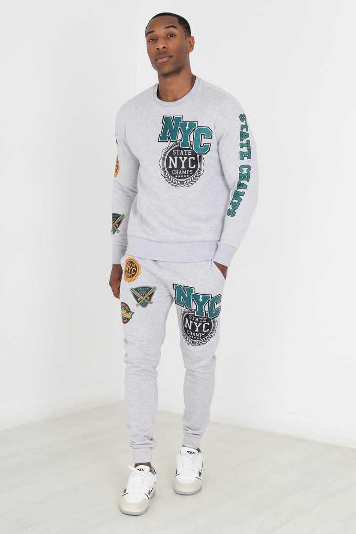 LIGHT GREY MARL