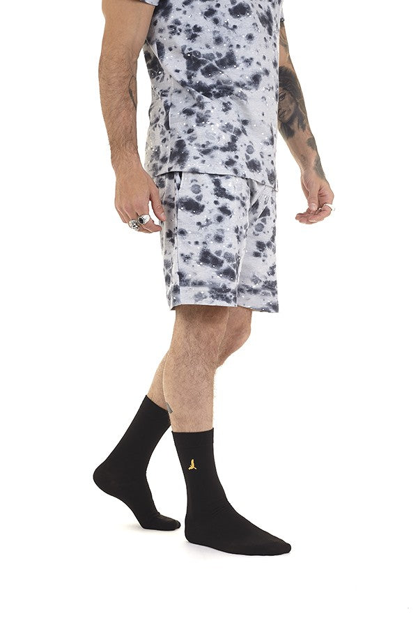 BLACK/ CHARCOAL MARL