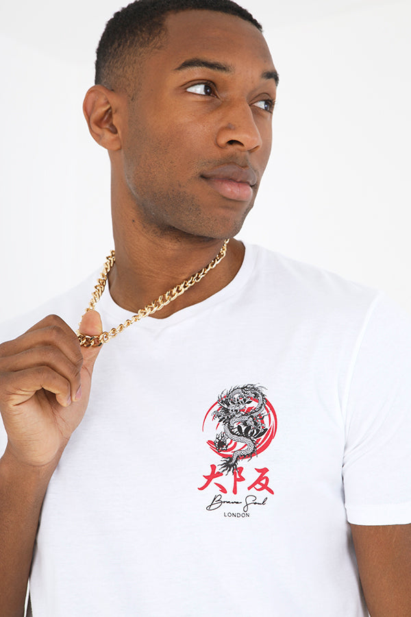 OPTIC WHITE/MULTI-COLOUR PRINT