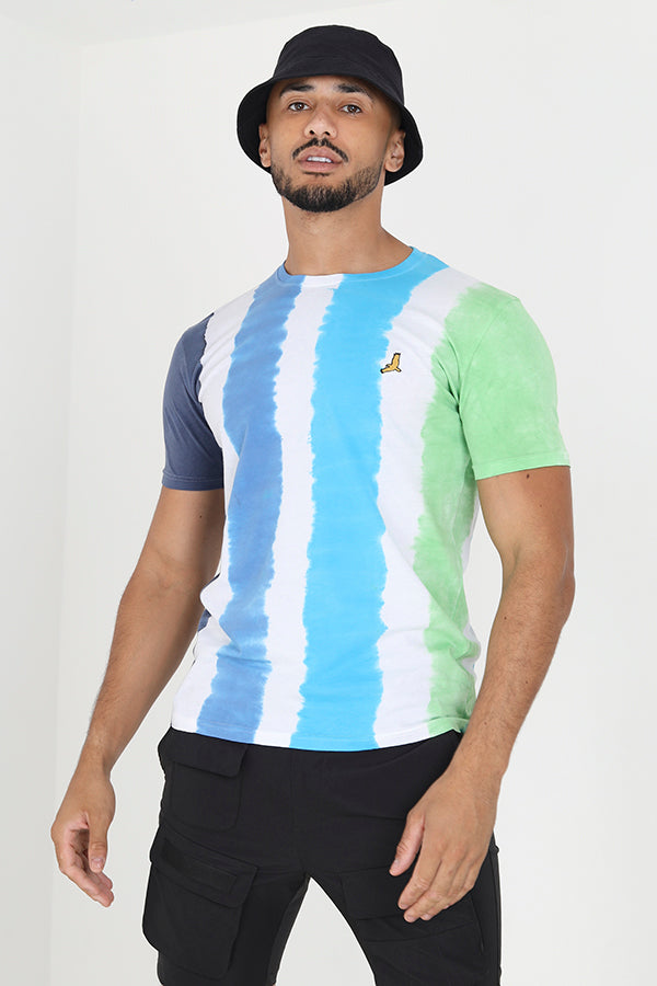 NAVY/BLUE/TURQOISE/LIME&WHITE TIE DYE