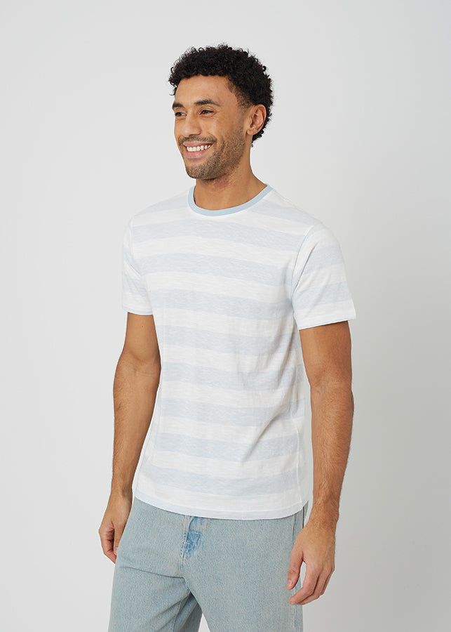 LIGHT BLUE/ OFF WHITE