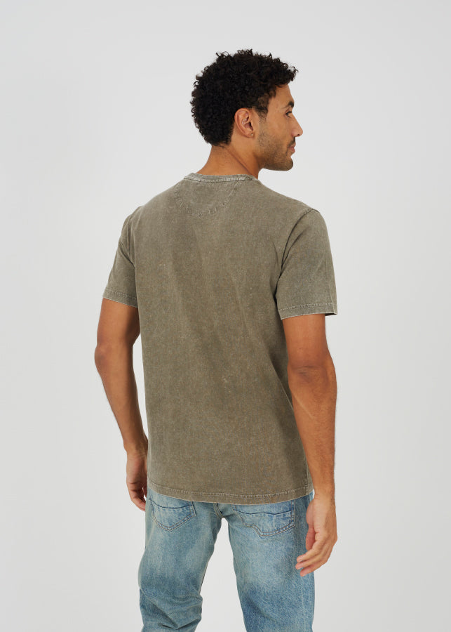 KHAKI ACID WASH