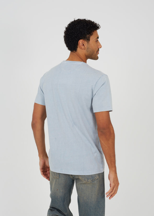 STEEL BLUE ACID WASH