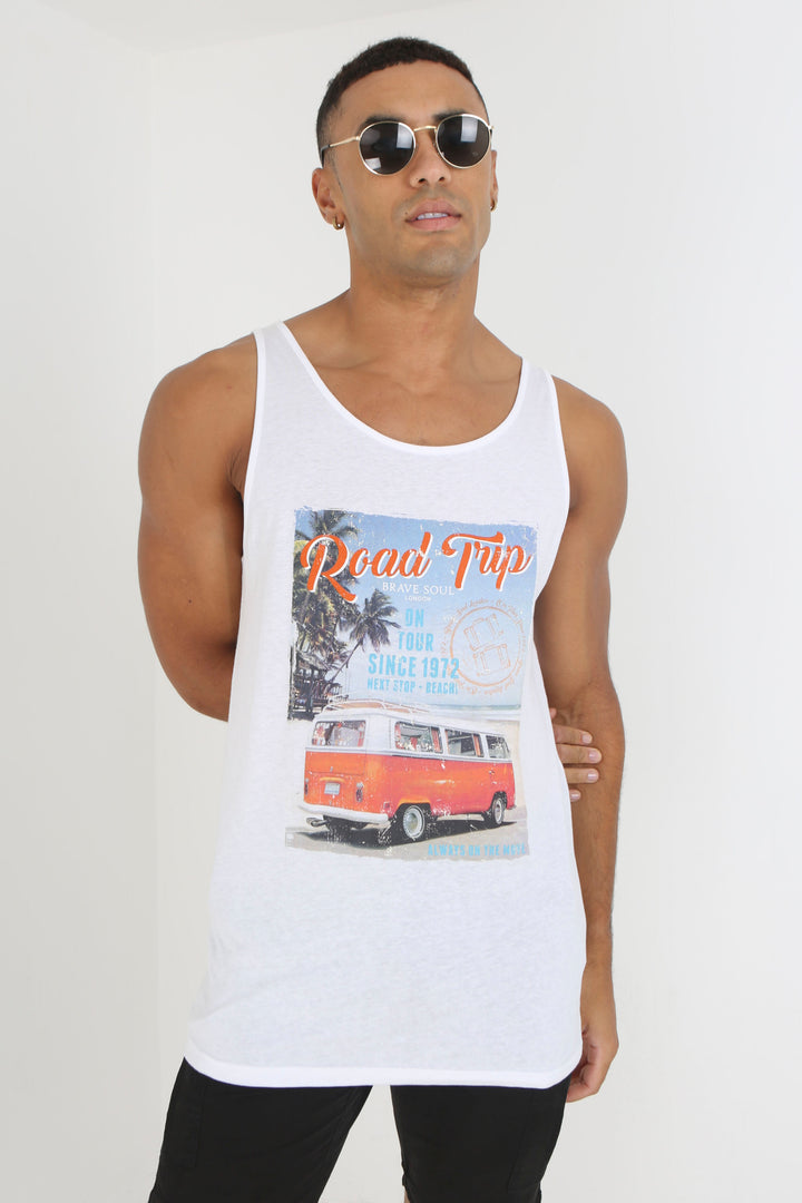 OPTIC WHITE/MULTI-COLOUR PRINT